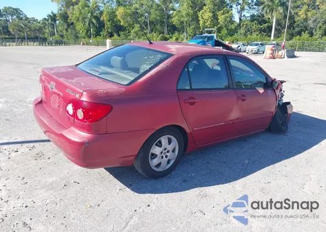 2006 Toyota Corolla Le from USA, damaged, VIN JTDBR32E660061371